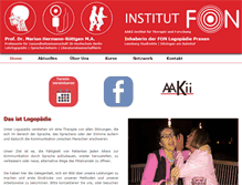 Tablet Screenshot of fon-logo.de